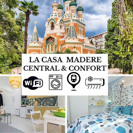 La Casa Madere- Centre Ville Pres Gare - Wifi -Confort Et Cosy Pres Des Transports En Communs Nisa Exterior foto